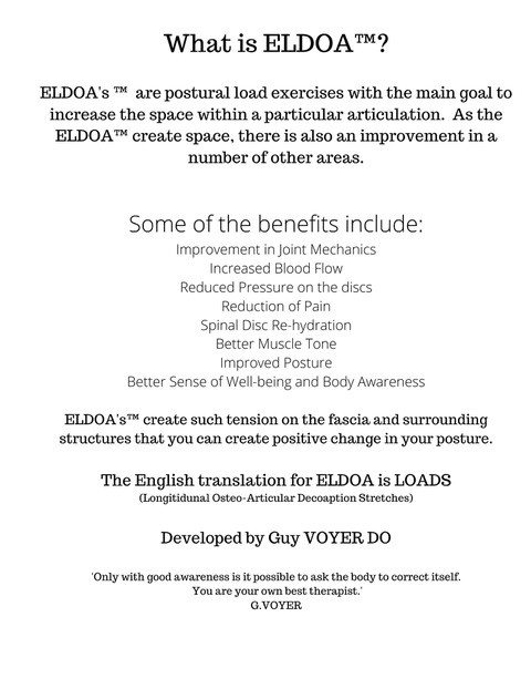 ELDOA - Upcoming Events and Classes
